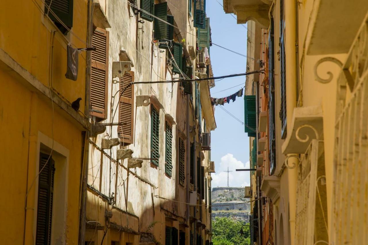 Andrew'S Old Town Apartment By Corfuescapes Corfu  エクステリア 写真